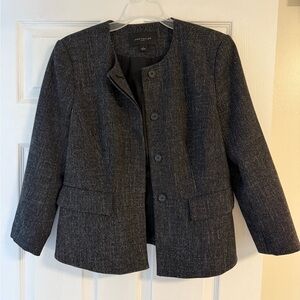 Ann Taylor Women's dark grey blazer